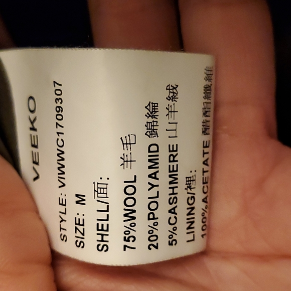 Veeko made in Italy coat - Picture 5 of 5